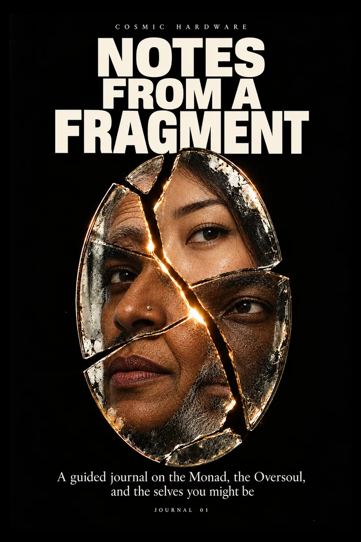Cover of Notes from a Fragment, Cosmic Hardware Journal 01