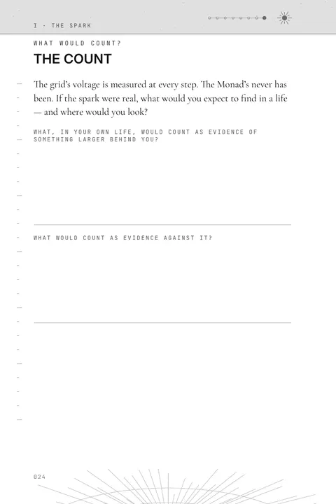 Journal page: What would count?
